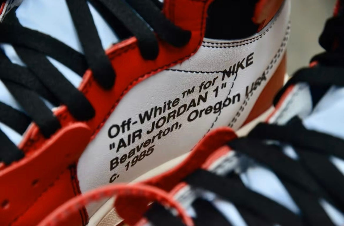OFF WHITE x jordan Air Jordan 1 Retro High The Ten Chicago