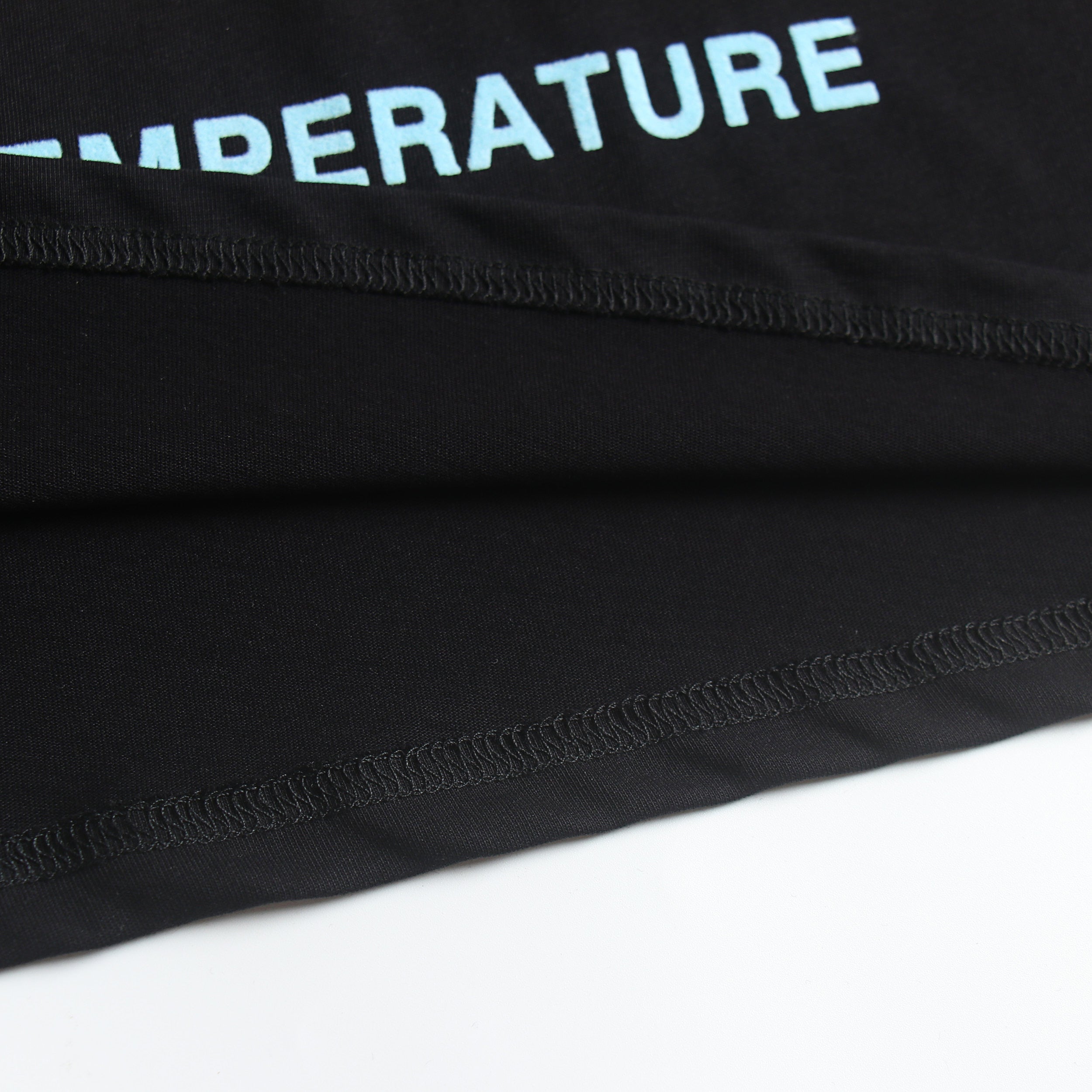 Off white linha de alerta amarela