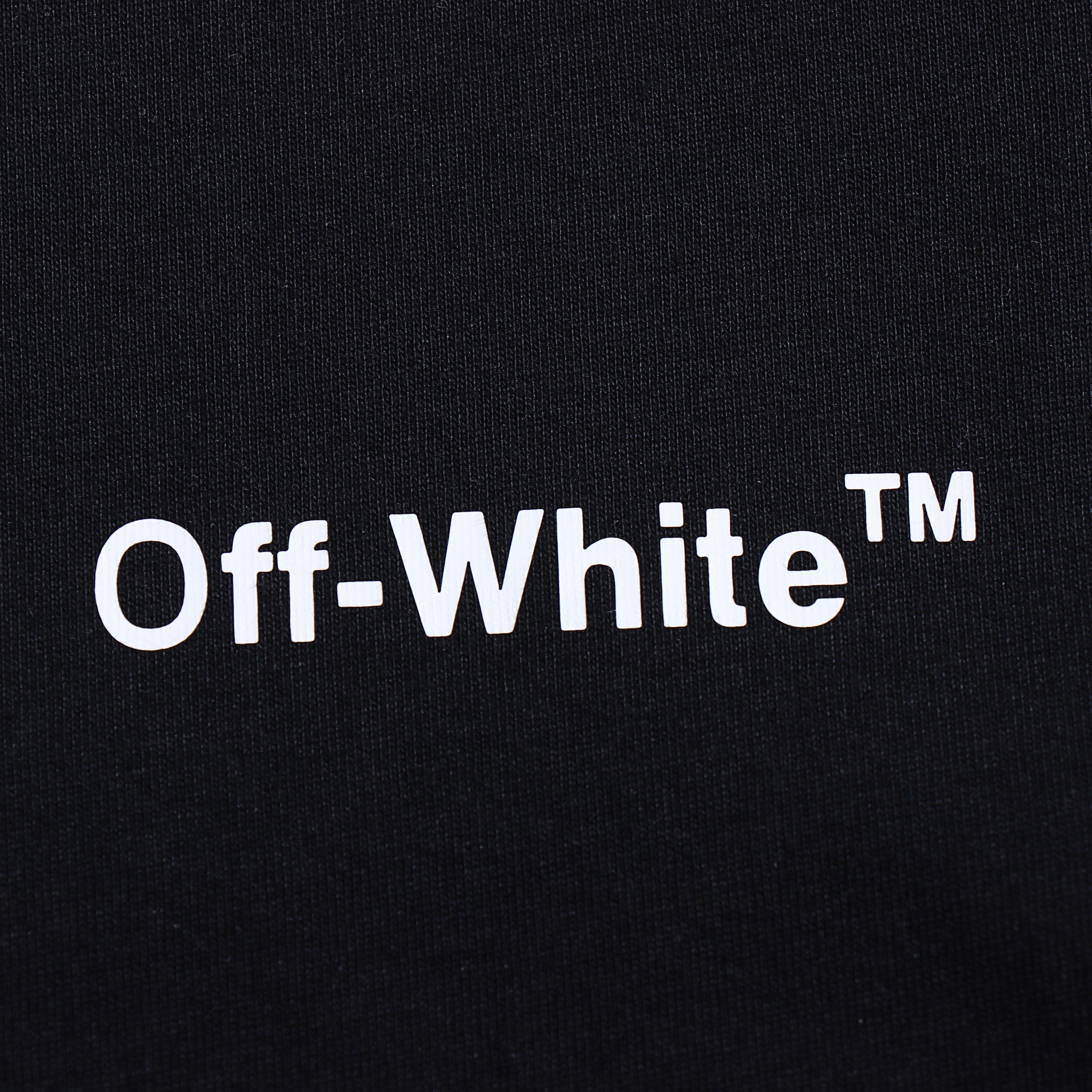 OW T-shirt listrada zebra ondulada