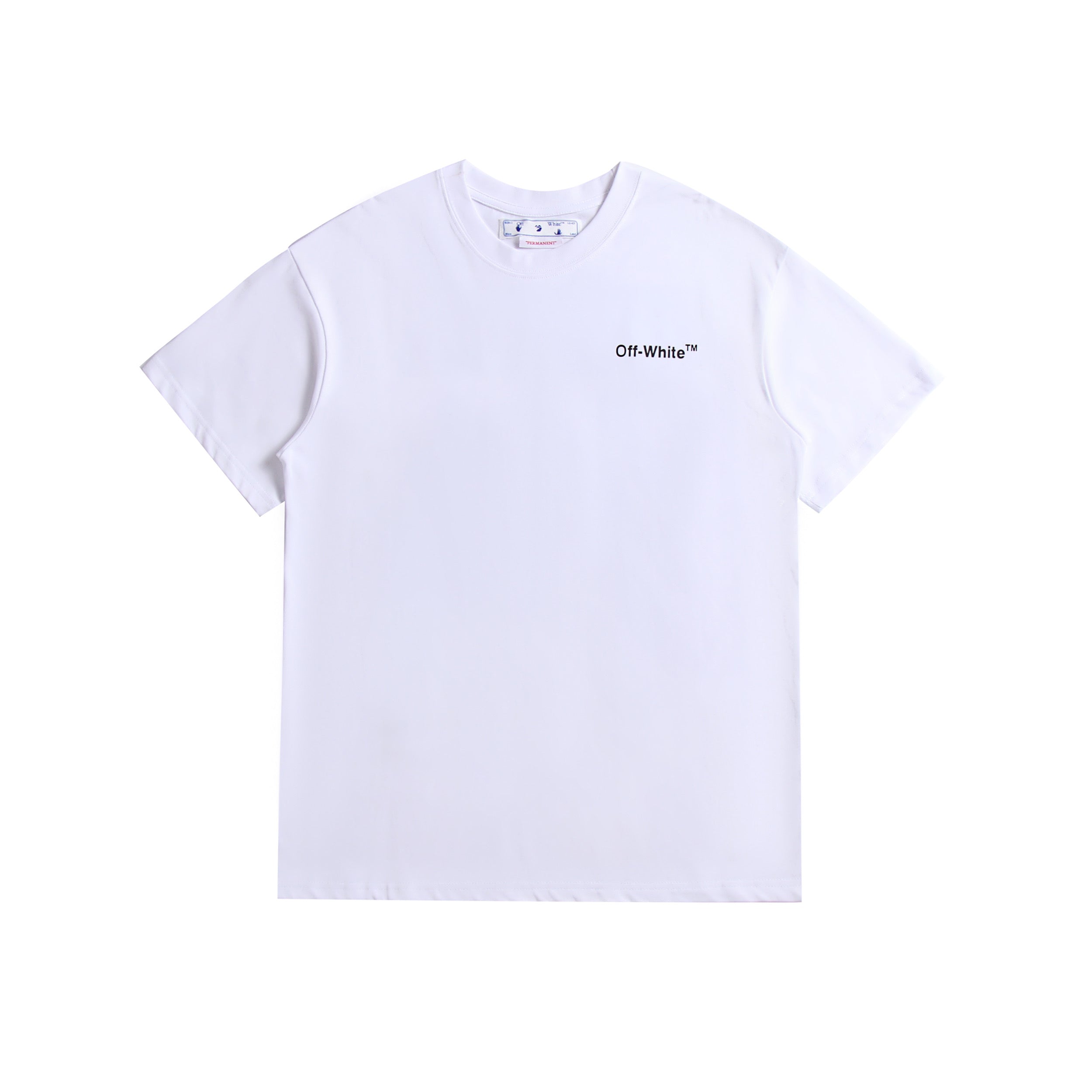 OW T-shirt listrada zebra ondulada